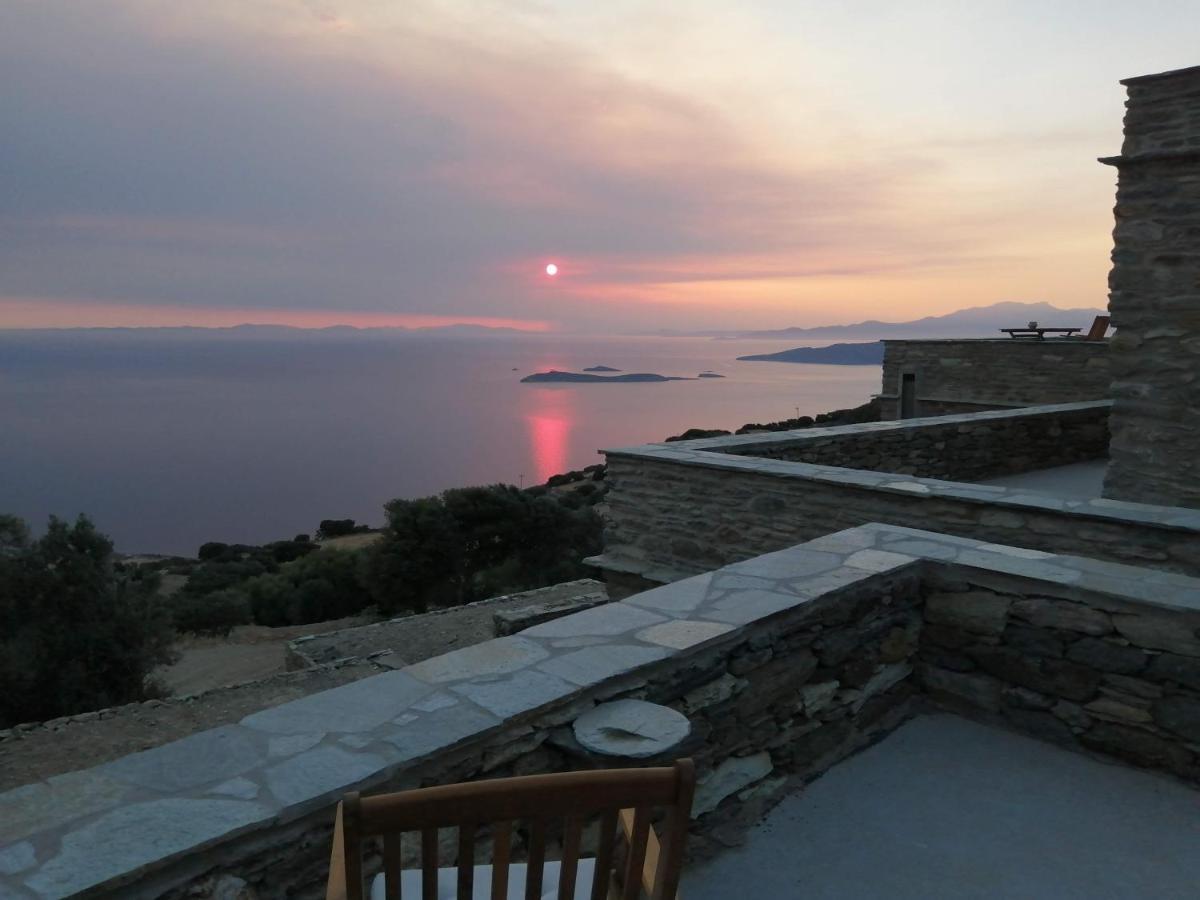 Aegean Deep Blue Andros Ano Aprovato Leilighet Eksteriør bilde