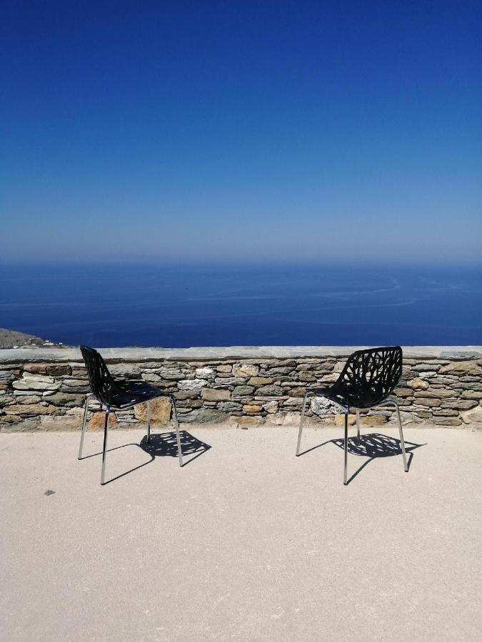 Aegean Deep Blue Andros Ano Aprovato Leilighet Eksteriør bilde