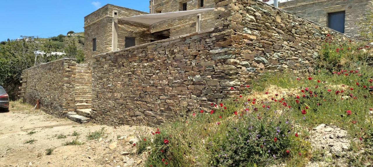Aegean Deep Blue Andros Ano Aprovato Leilighet Eksteriør bilde